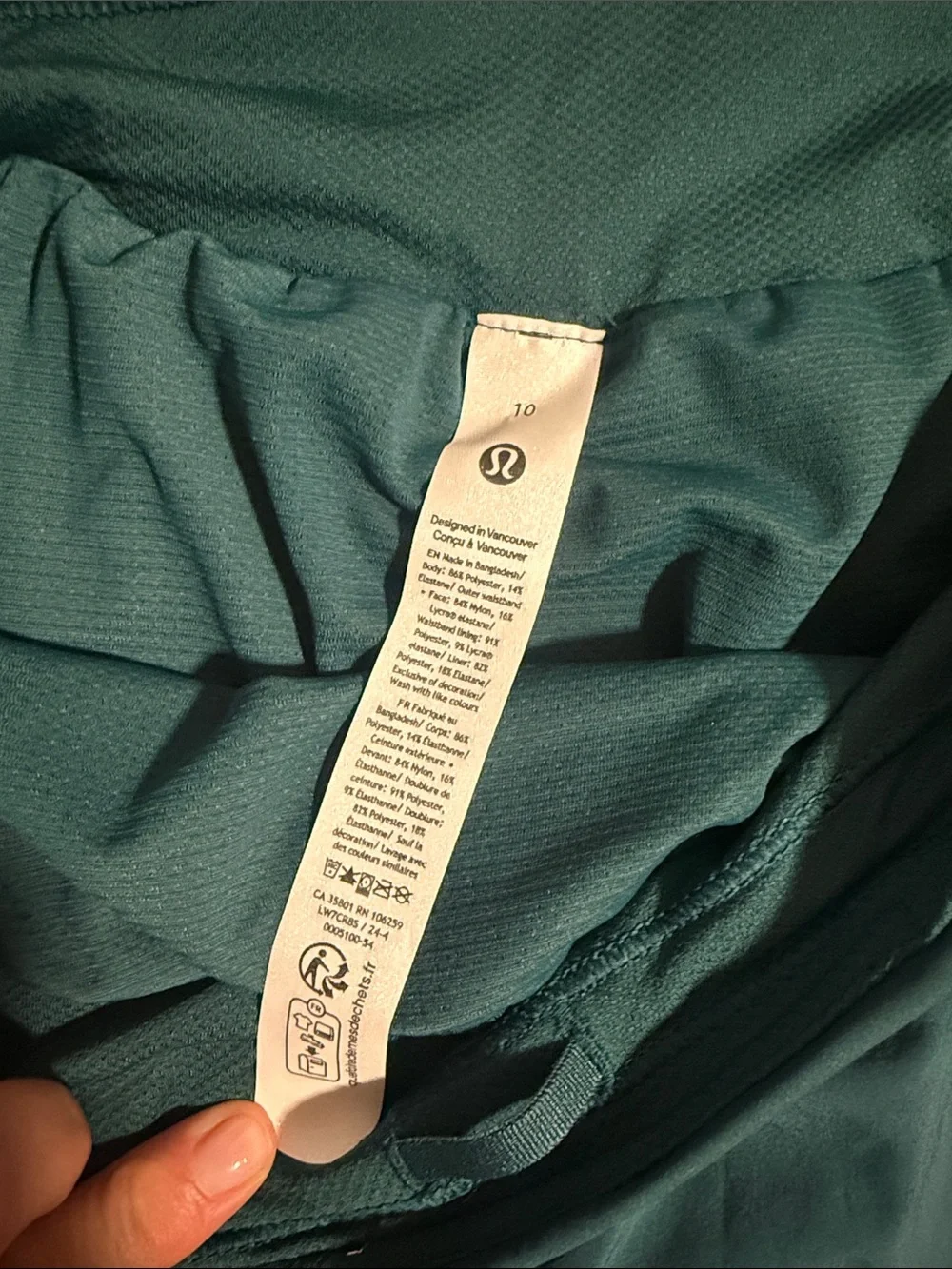 Lululemon fast & free shorts BNWT size 10
